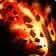 Explosion de lave
